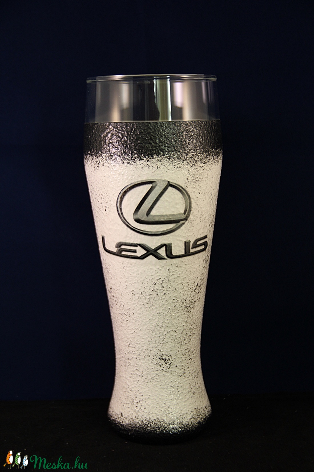 LEXUS emblémával díszített sörös pohár ( 0,5 l ) - - Meska.hu LEXUS emblémával díszített sörös pohár ( 0,5 l ) - - Meska.hu