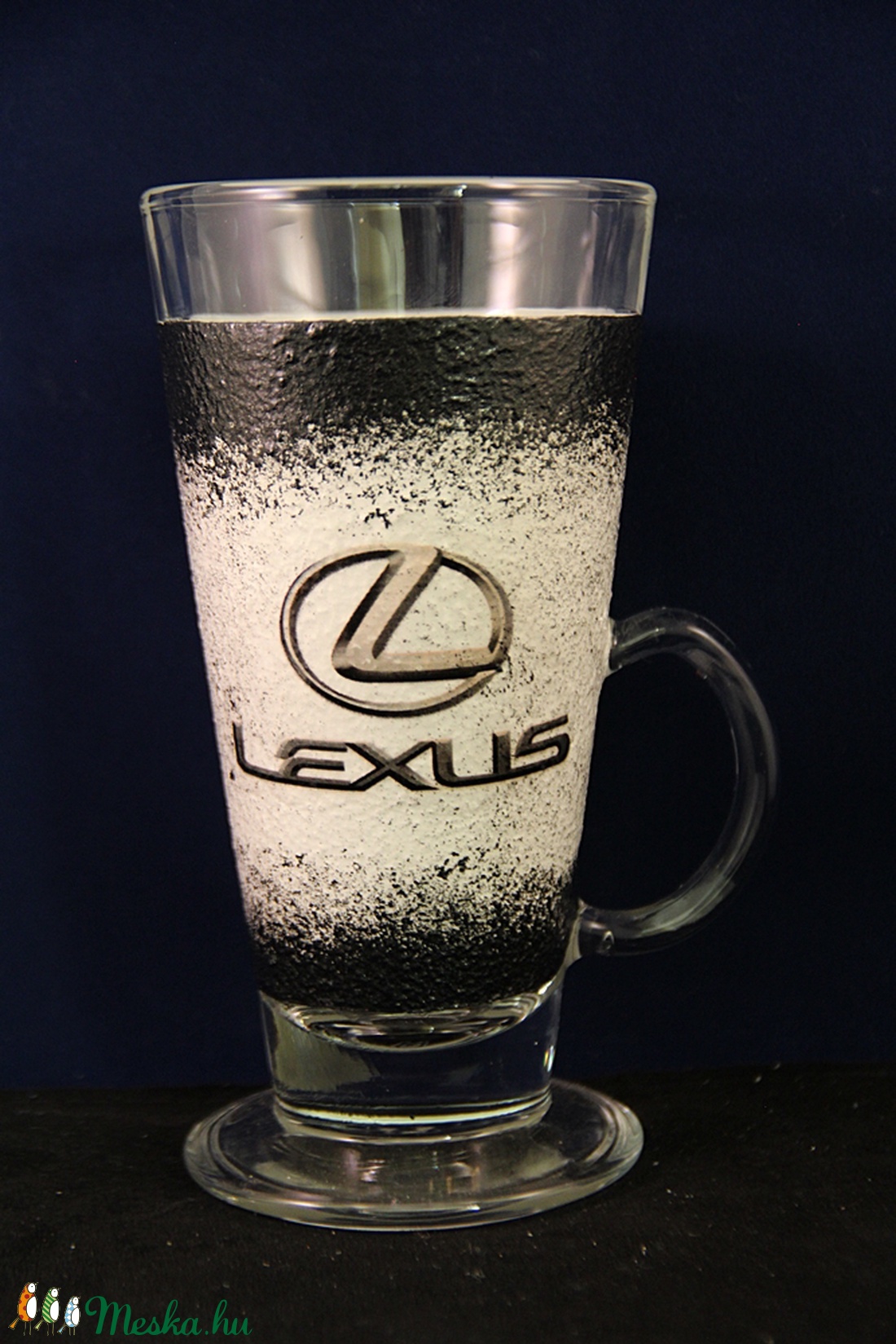 LEXUS emblémával díszített Latte-s pohár ( 260 ml ) - - Meska.hu LEXUS emblémával díszített Latte-s pohár ( 260 ml ) - - Meska.hu