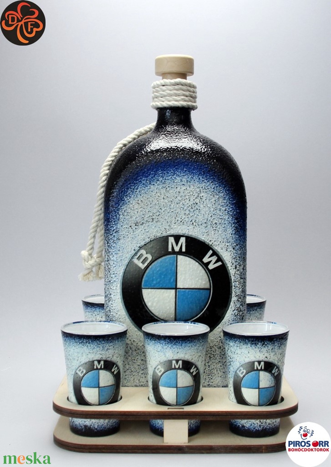 BMW ajándék családi készlet ; A saját BMW autód fotójával is!  - otthon & életmód - dekoráció - Meska.hu