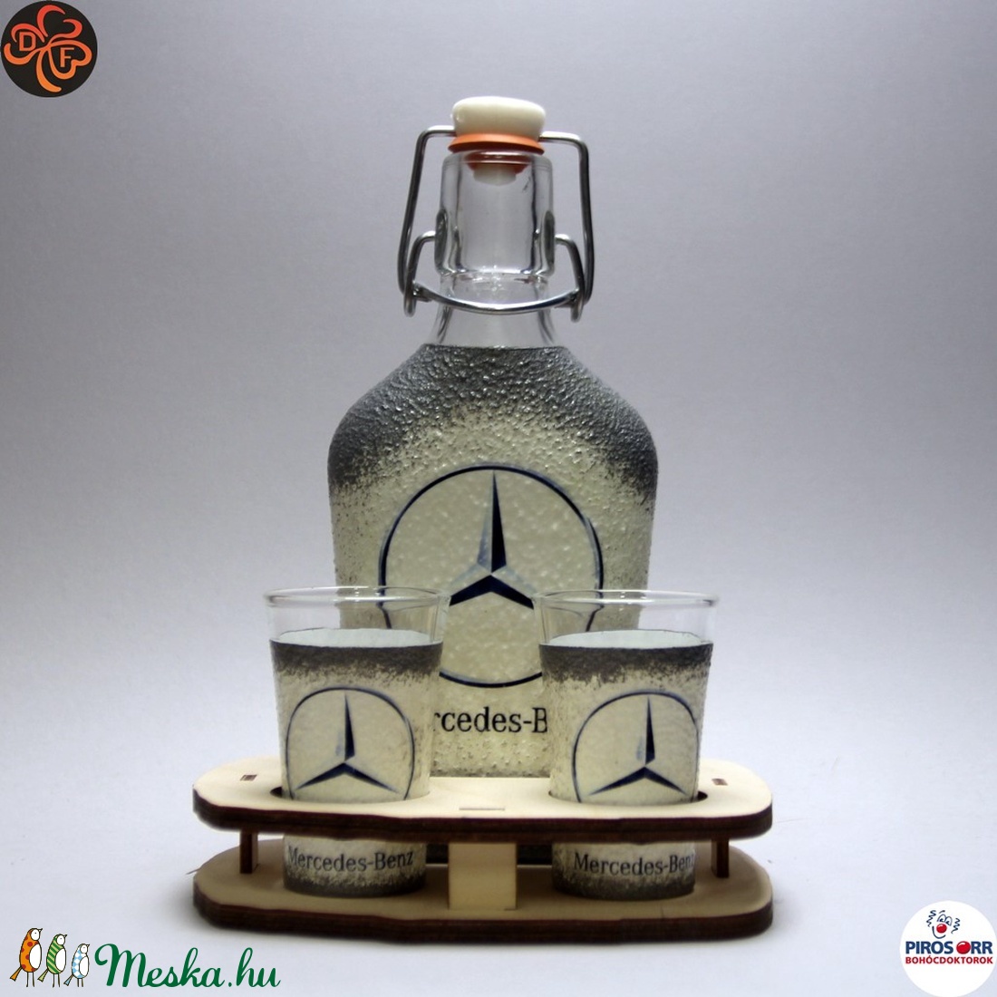 MERCEDES pálinkás készlet ; Mercedes rajongóknak - otthon & lakás - konyhafelszerelés - pohár - Meska.hu MERCEDES pálinkás készlet ; Mercedes rajongóknak - otthon & lakás - konyhafelszerelés - pohár - Meska.hu
