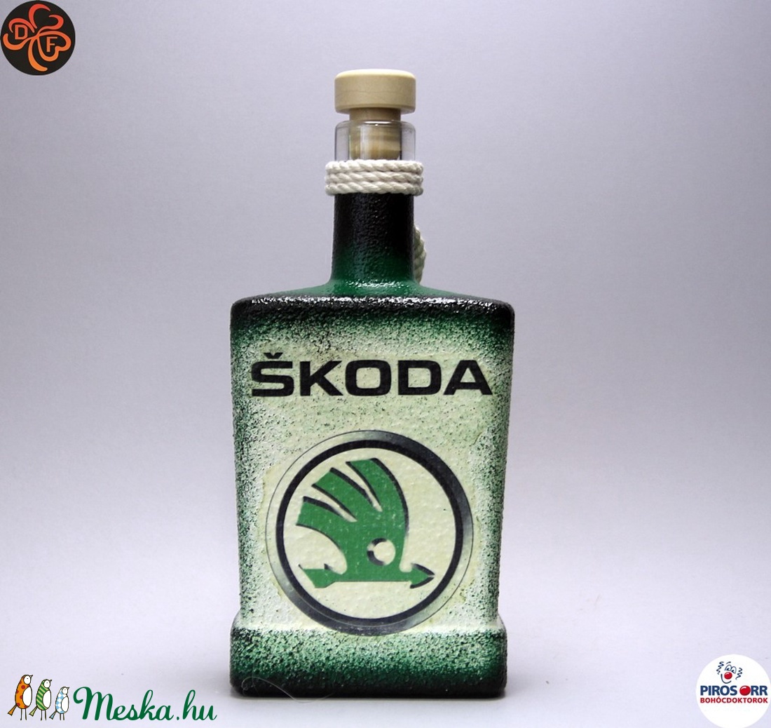 SKODA pálinkás üveg ; Skoda autód fényképével is! - otthon & lakás - dekoráció - díszüveg - Meska.hu SKODA pálinkás üveg ; Skoda autód fényképével is! - otthon & lakás - dekoráció - díszüveg - Meska.hu