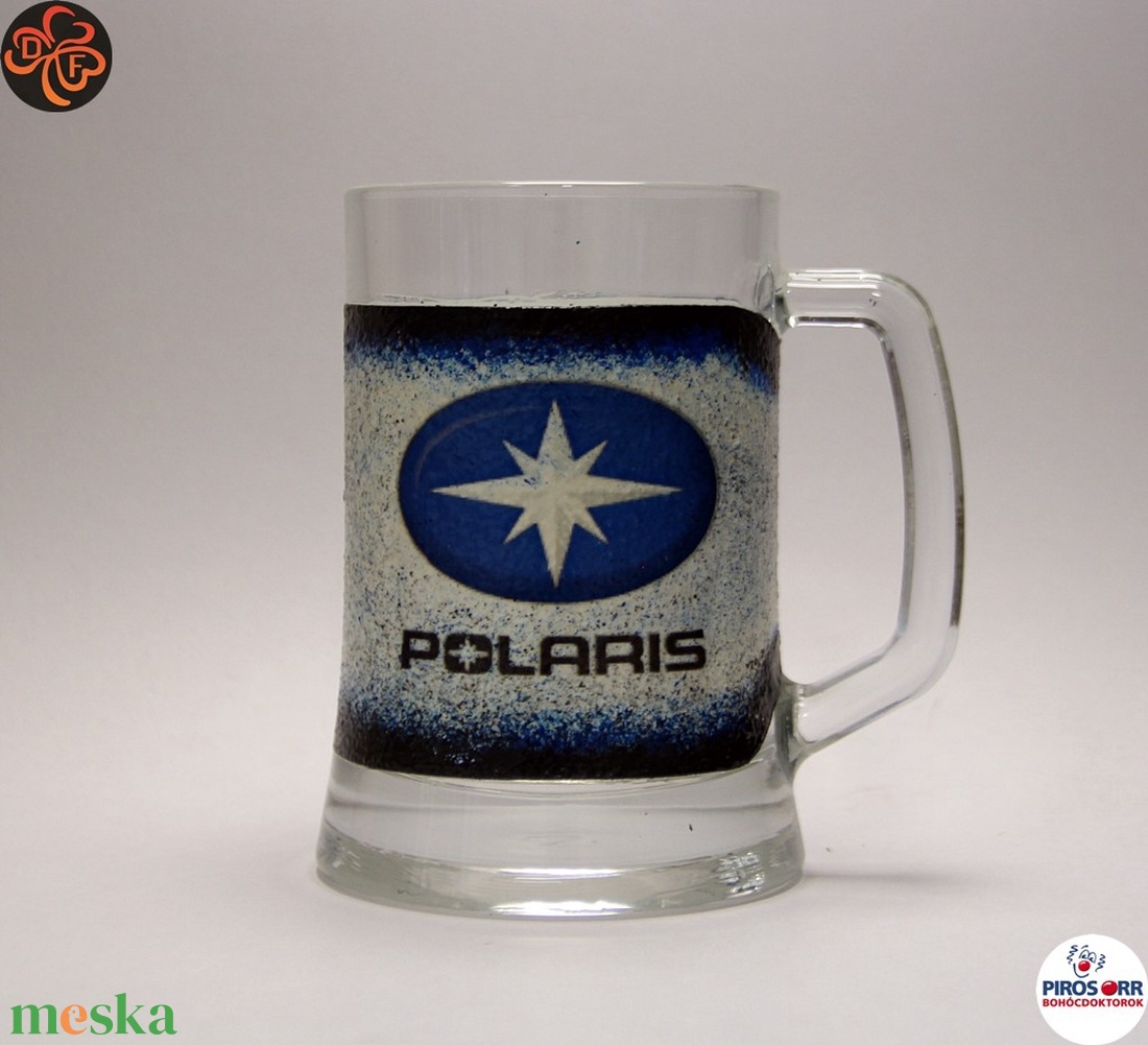 POLARIS sörös korsó ;  - otthon & lakás - konyhafelszerelés, tálalás - tálalás - sörös pohár és korsó - Meska.hu