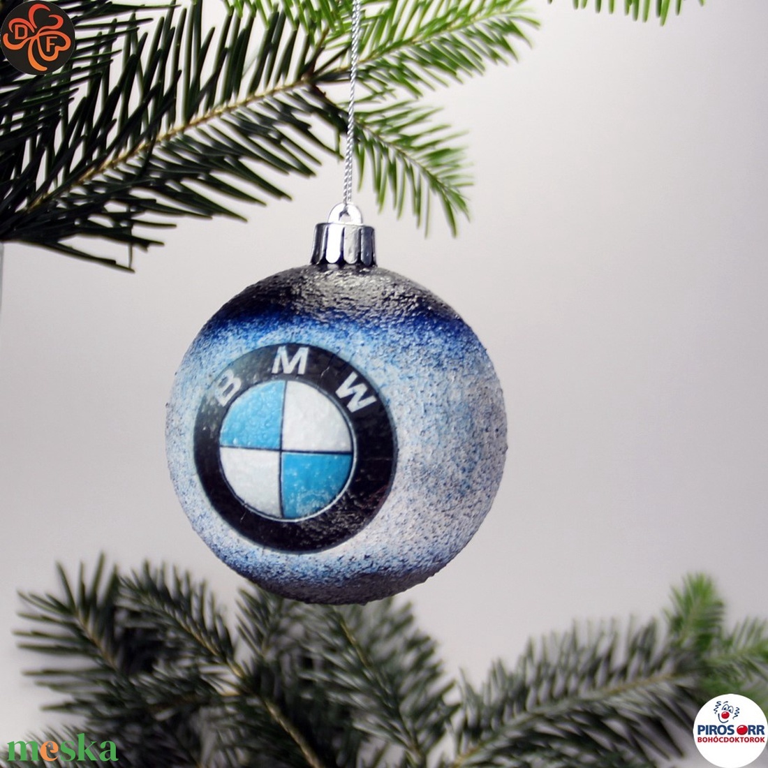Karácsonyfadísz BMW ; Ajándék férj, barát, nagyapa, BMW rajongók részére - karácsony - Meska.hu