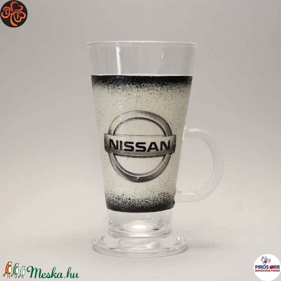 NISSAN kávés pohár, kávé imádóknak ; Saját autód fényképével is! - otthon & életmód - konyhafelszerelés, tálalás - Meska.hu