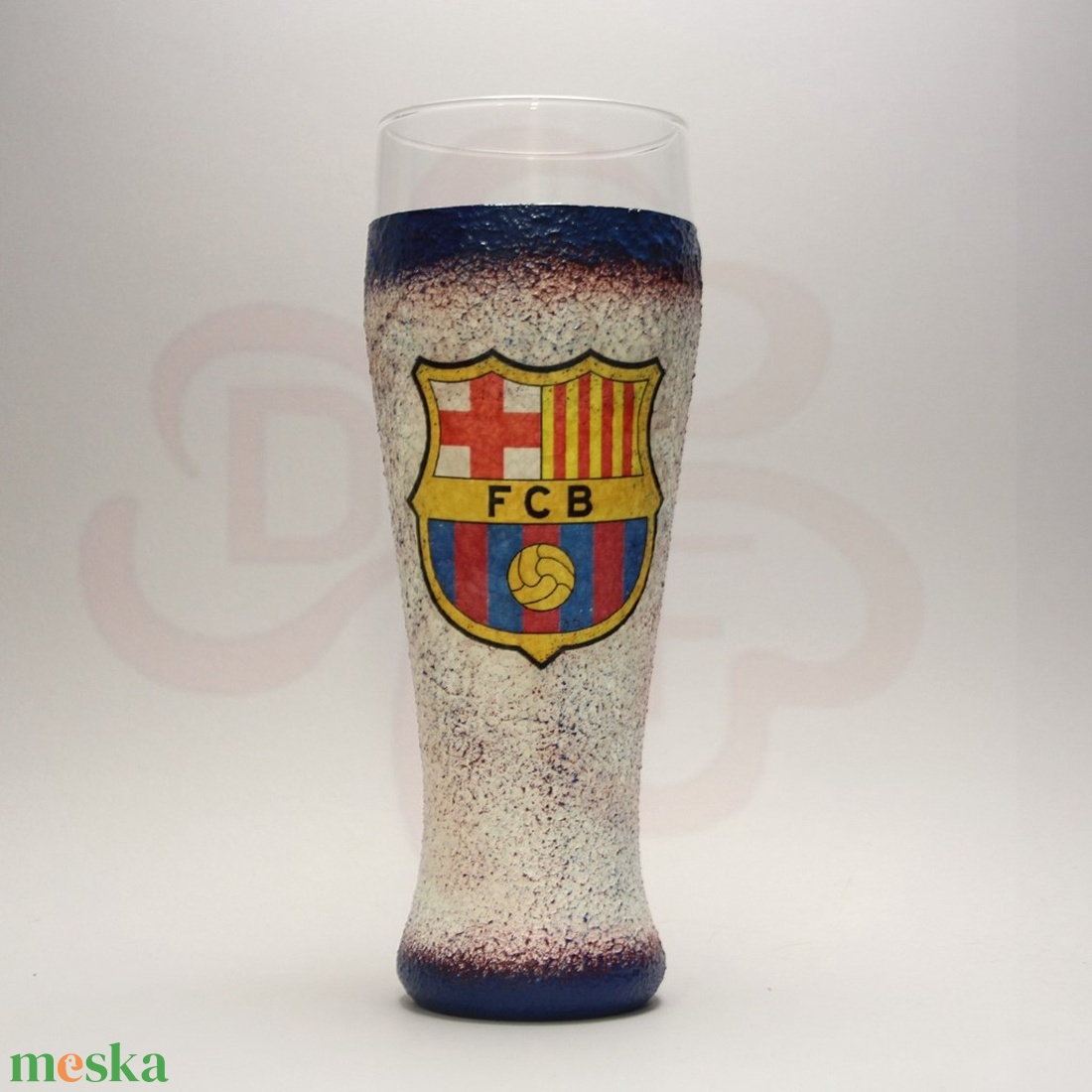 FC Barcelona sörös pohár ; Barcelona foci szurkolóknak - otthon & életmód - konyhafelszerelés, tálalás - Meska.hu