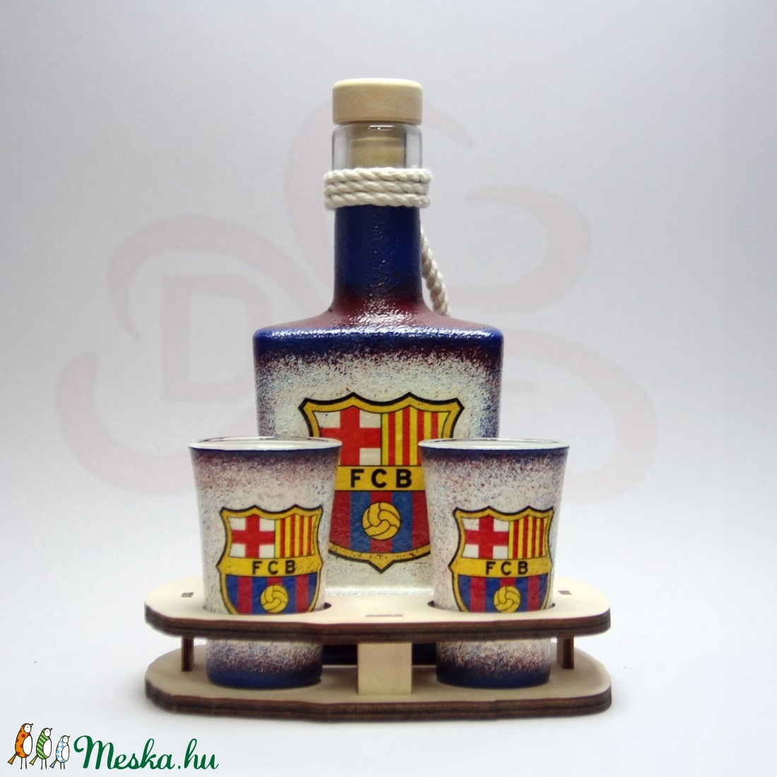 FC Barcelona italos készlet; Barcelona futball szurkolóknak - otthon & életmód - dekoráció - Meska.hu