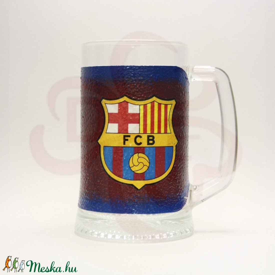 FC Barcelona sörös korsó ; Barcelona foci szurkolóknak - otthon & életmód - konyhafelszerelés, tálalás - Meska.hu