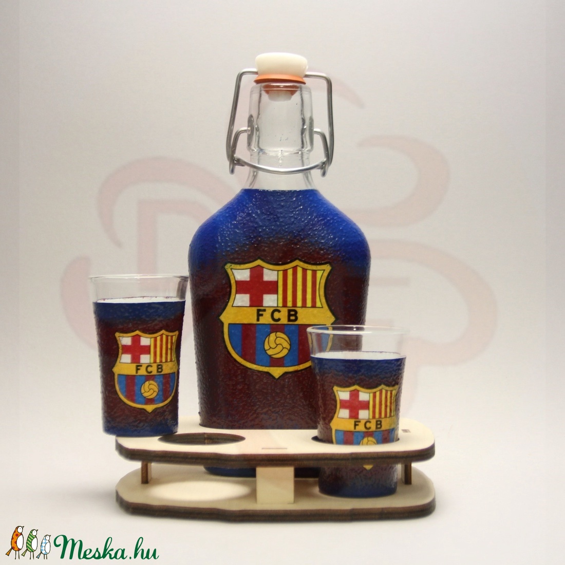 FC Barcelona pálinkás készlet sötét; Barcelona futball szurkolóknak - otthon & életmód - dekoráció - Meska.hu FC Barcelona pálinkás készlet sötét; Barcelona futball szurkolóknak - otthon & életmód - dekoráció - Meska.hu
