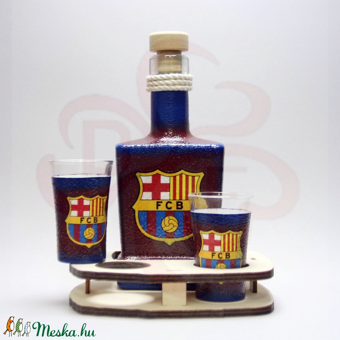 FC Barcelona italos készlet; Barcelona futball szurkolóknak - otthon & lakás - dekoráció - díszüveg - Meska.hu FC Barcelona italos készlet; Barcelona futball szurkolóknak - otthon & lakás - dekoráció - díszüveg - Meska.hu