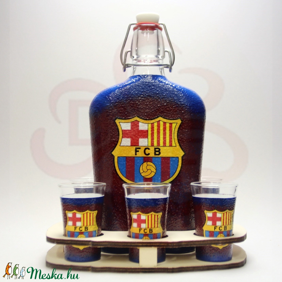 FC Barcelona italszett ; Barcelona futball szurkolóknak - otthon & életmód - dekoráció - Meska.hu