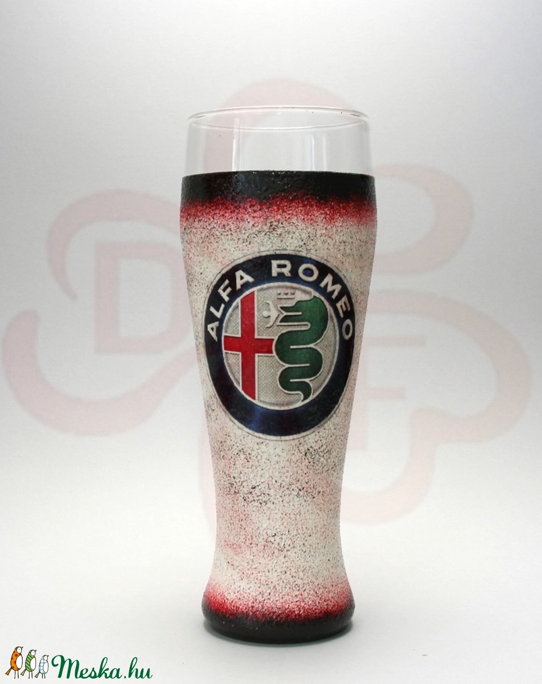 Alfa Romeo söröspohár - otthon & életmód - konyhafelszerelés, tálalás - Meska.hu