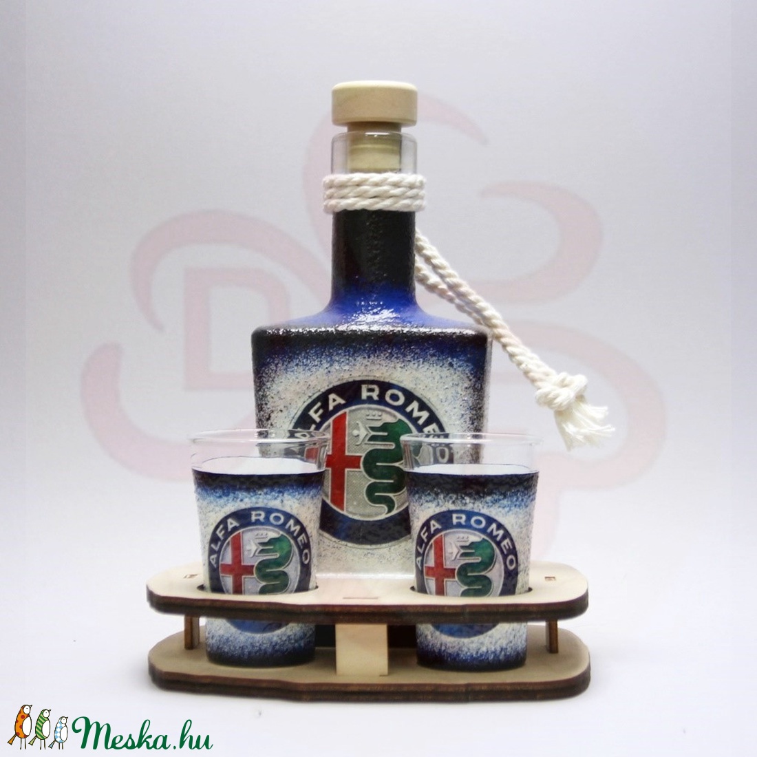 Alfa Romeo italos szett ; A saját Alfa autód fotójával is! - otthon & életmód - dekoráció - Meska.hu
