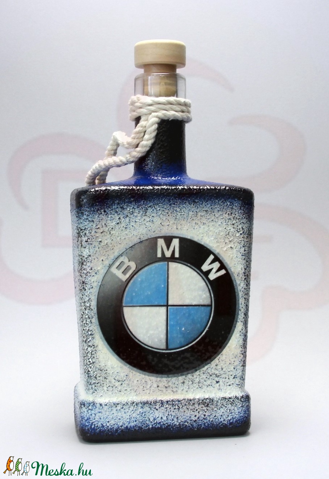 BMW italos, whiskys üveg ; BMW rajongóknak - otthon & életmód - dekoráció - Meska.hu
