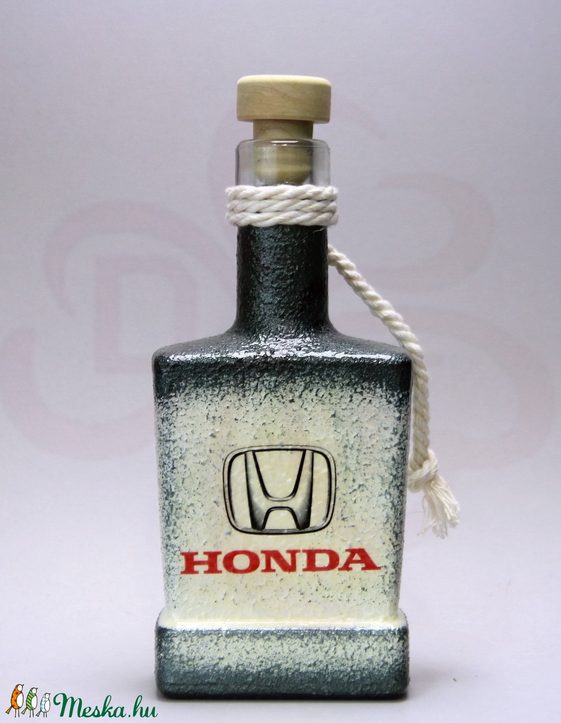 HONDA kis pálinkás üveg ; Saját Honda autód fotójával is elkészítjük - otthon & életmód - dekoráció - Meska.hu