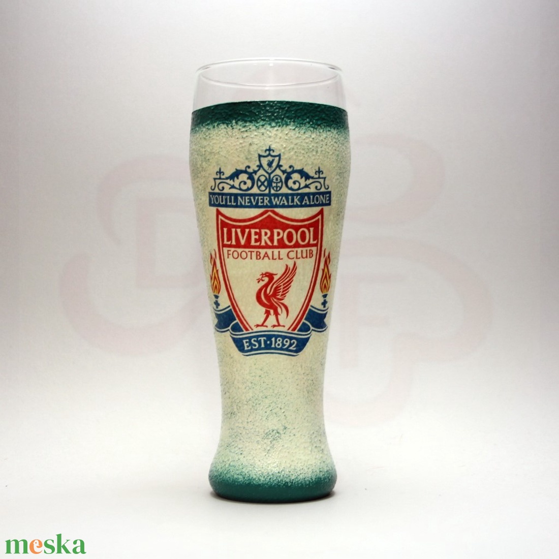 LIVERPOOL sörös pohár ; Liverpool szurkolóknak, sör kedvelő rajongóknak - otthon & életmód - konyhafelszerelés, tálalás - Meska.hu