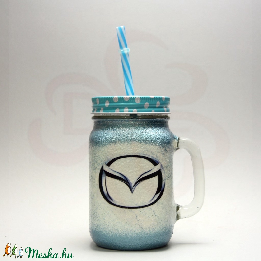 MAZDA üdítős pohár ; Mazda autó rajongóknak - otthon & lakás - konyhafelszerelés, tálalás - Meska.hu
