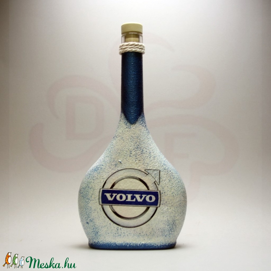VOLVO italos üveg ; Volvo autód fényképével is! - otthon & életmód - dekoráció - Meska.hu