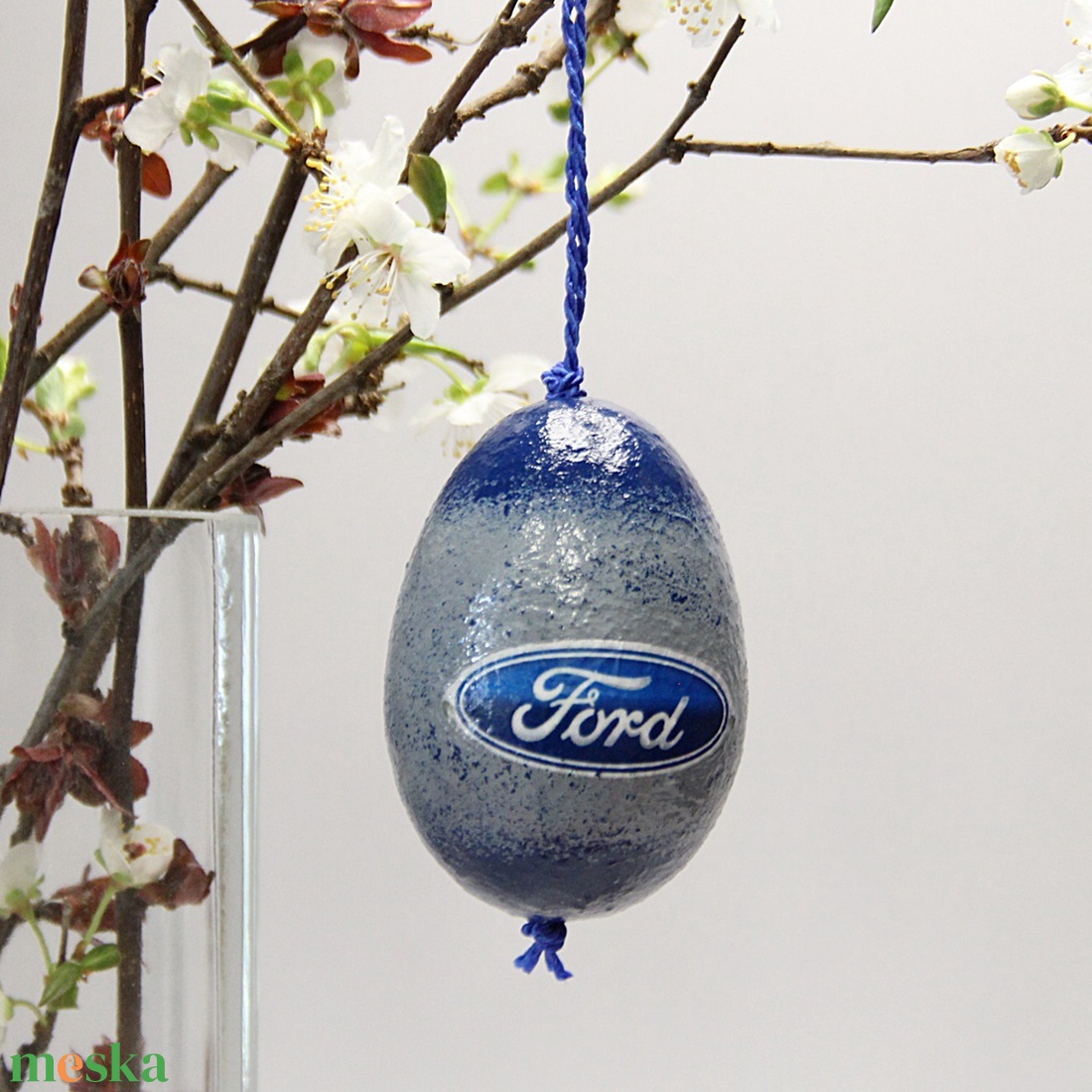 FORD húsvéti tojás ; Ajándék FORD  márka  rajongók részére - otthon & lakás - dekoráció - fali és függő dekoráció - függődísz - Meska.hu