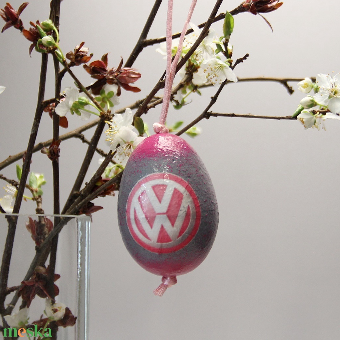 Volkswagen húsvéti tojás ; Ajándék Volkswagen rajongók részére - otthon & lakás - dekoráció - fali és függő dekoráció - függődísz - Meska.hu