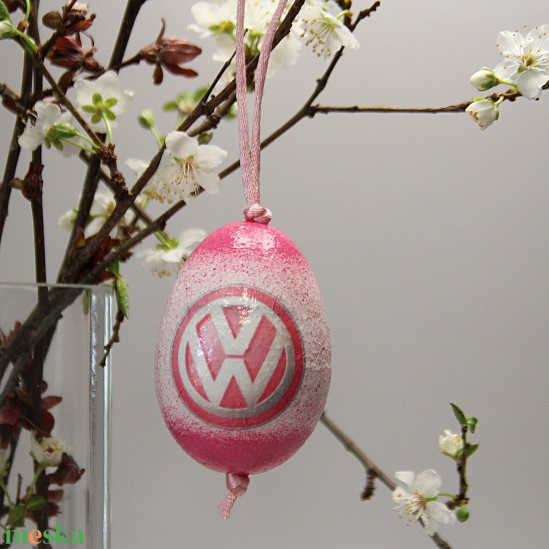 Volkswagen húsvéti tojás ; Locsoló ajándék tojás Volkswagen rajongók részére  - otthon & lakás - dekoráció - dísztárgy - Meska.hu