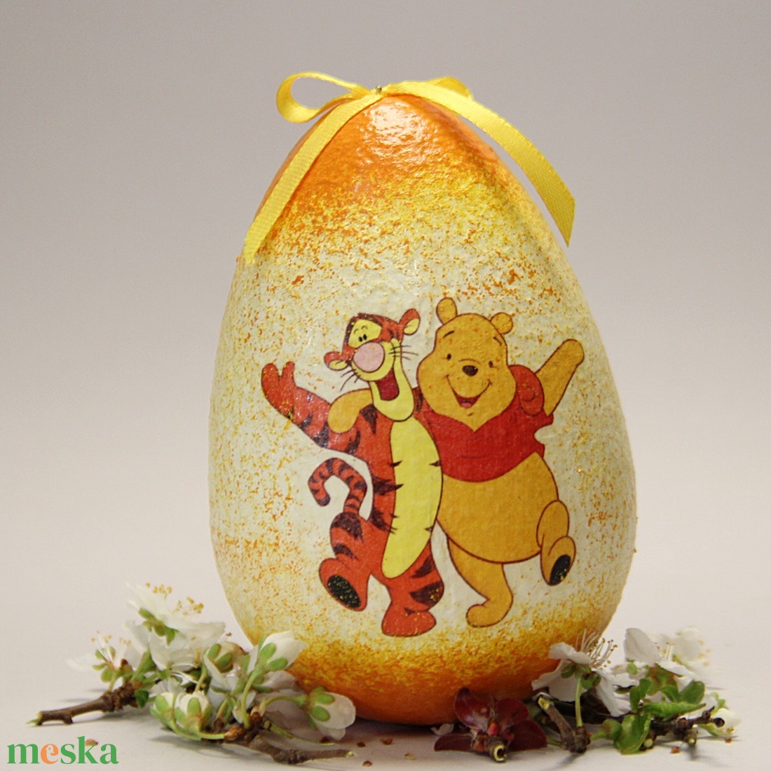 Húsvéti tojás gyerekeknek ; Ajándék tojás húsvétra Micimakó és barátai  - otthon & lakás - dekoráció - dísztárgy - Meska.hu