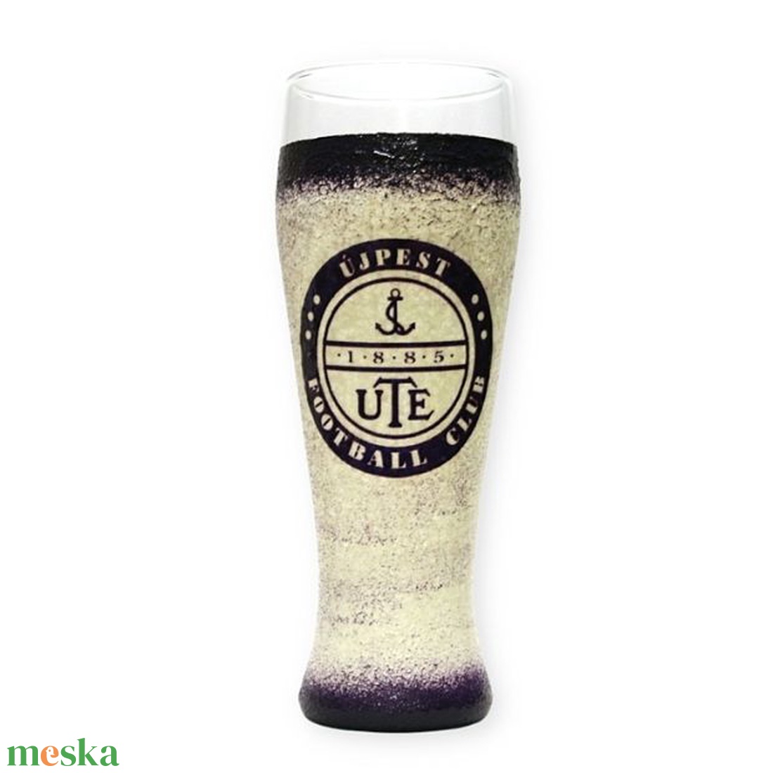 UTE sörös pohár ; UTE foci szurkolóknak, férjeknek ,barátoknak  - otthon & lakás - konyhafelszerelés, tálalás - tálalás - sörös pohár és korsó - Meska.hu