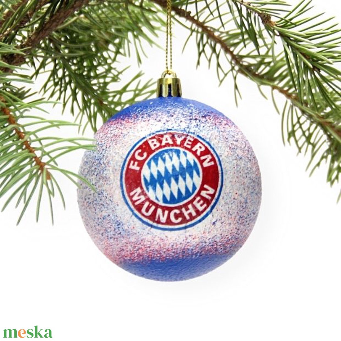 Karácsonyfadísz szurkolóknak - Bayern München  - karácsony - karácsonyi lakásdekoráció - karácsonyfadíszek - Meska.hu