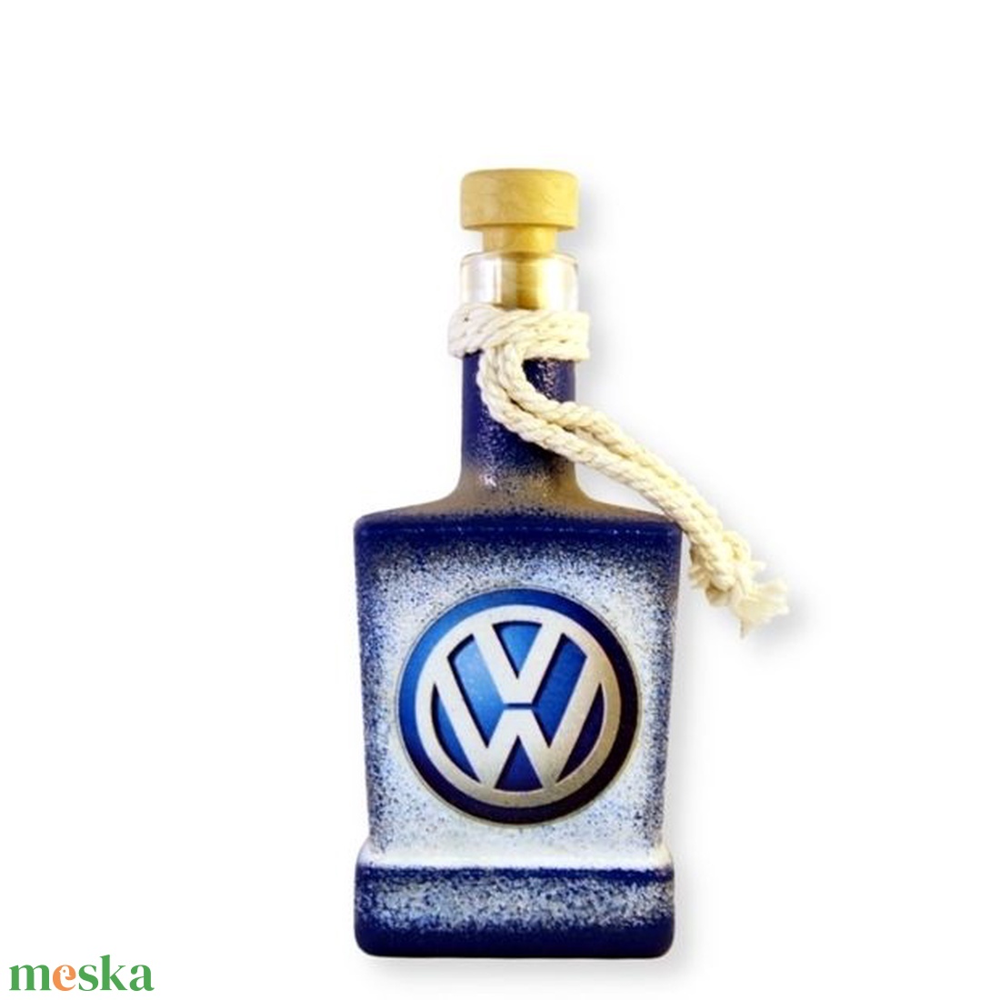 VOLKSWAGEN italos üveg ; Volkswagen autód fényképével is!  - otthon & lakás - dekoráció - asztal és polc dekoráció - díszüveg - Meska.hu