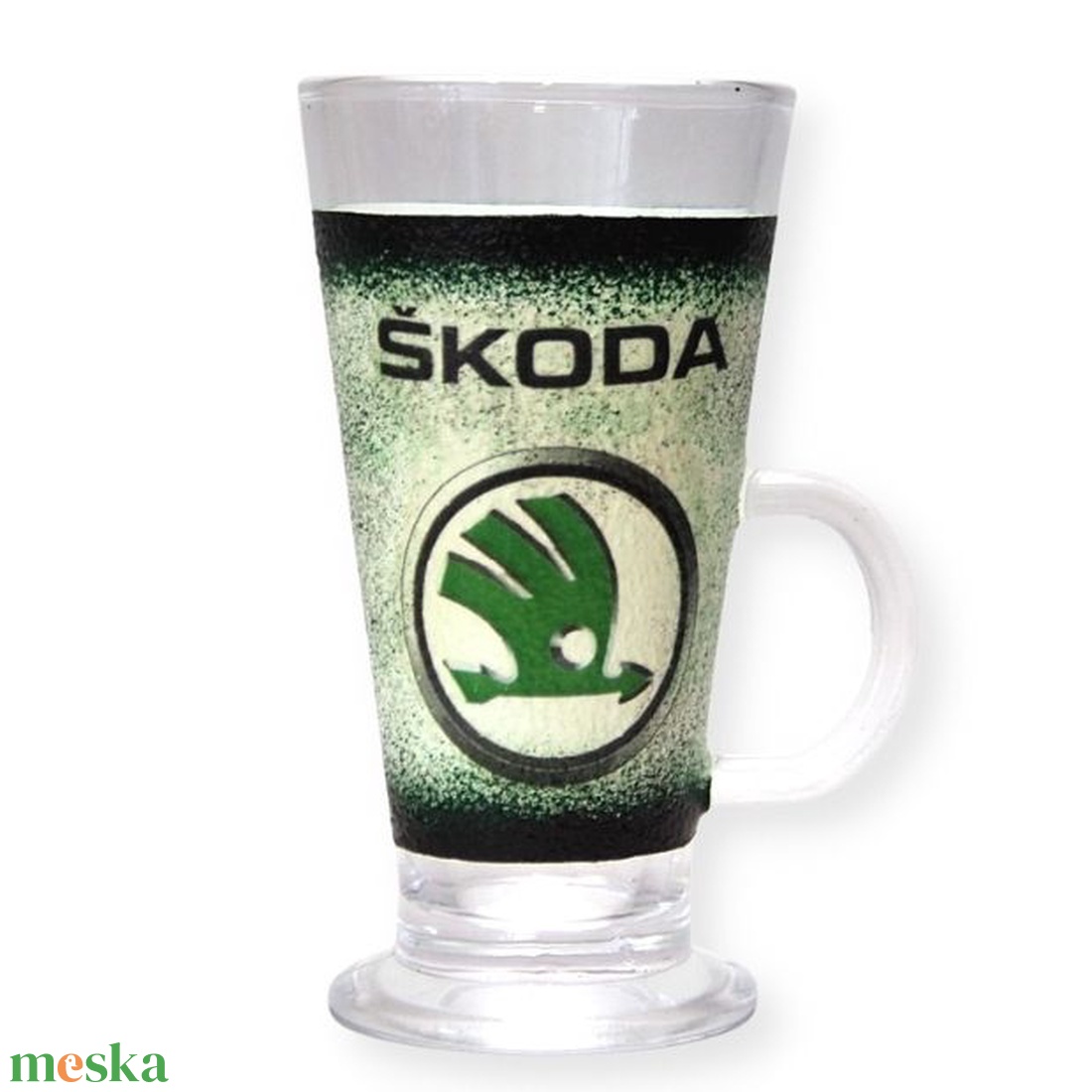 SKODA kávés pohár, kávé imádóknak ; Skoda autód fényképével is! - otthon & életmód - konyhafelszerelés, tálalás - tálalás - teás- és kávés pohár, készlet - Meska.hu