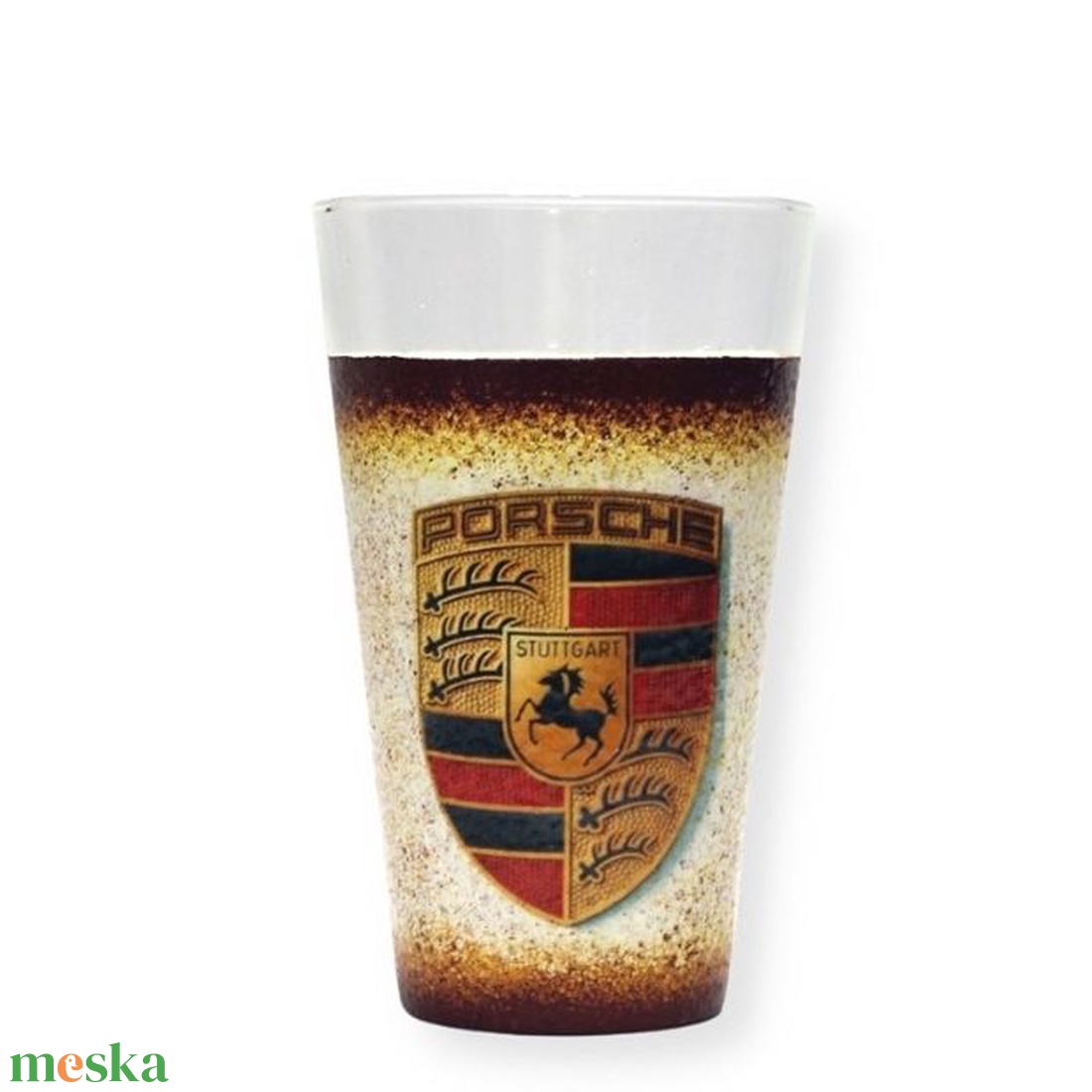 PORSCHE üdítős pohár ; Prémium minőségben - otthon & életmód - konyhafelszerelés, tálalás - tálalás - pohár - Meska.hu
