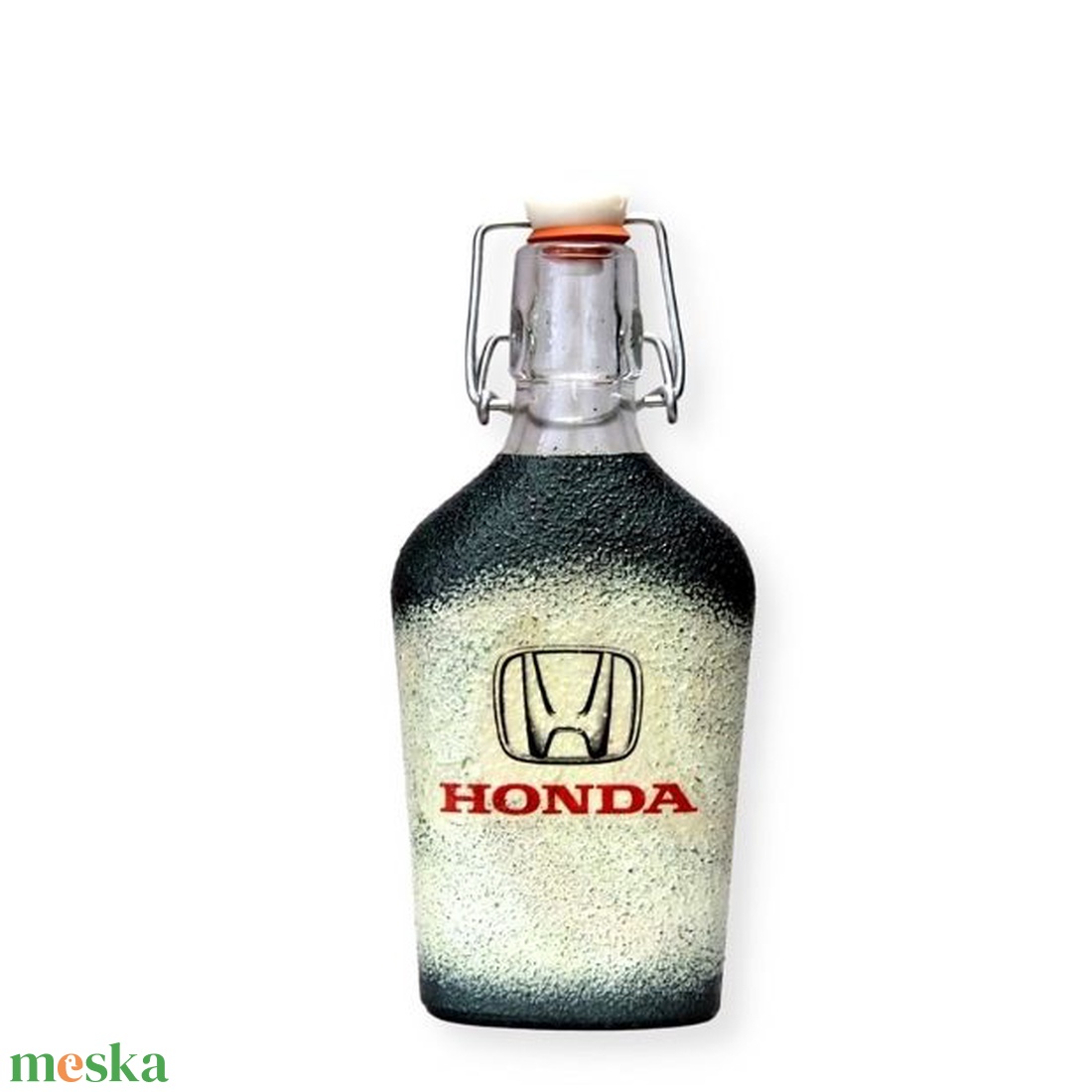 HONDA röviditalos csatosüveg ; Saját Honda autód fotójával is elkészítjük - otthon & életmód - dekoráció - asztal és polc dekoráció - díszüveg - Meska.hu