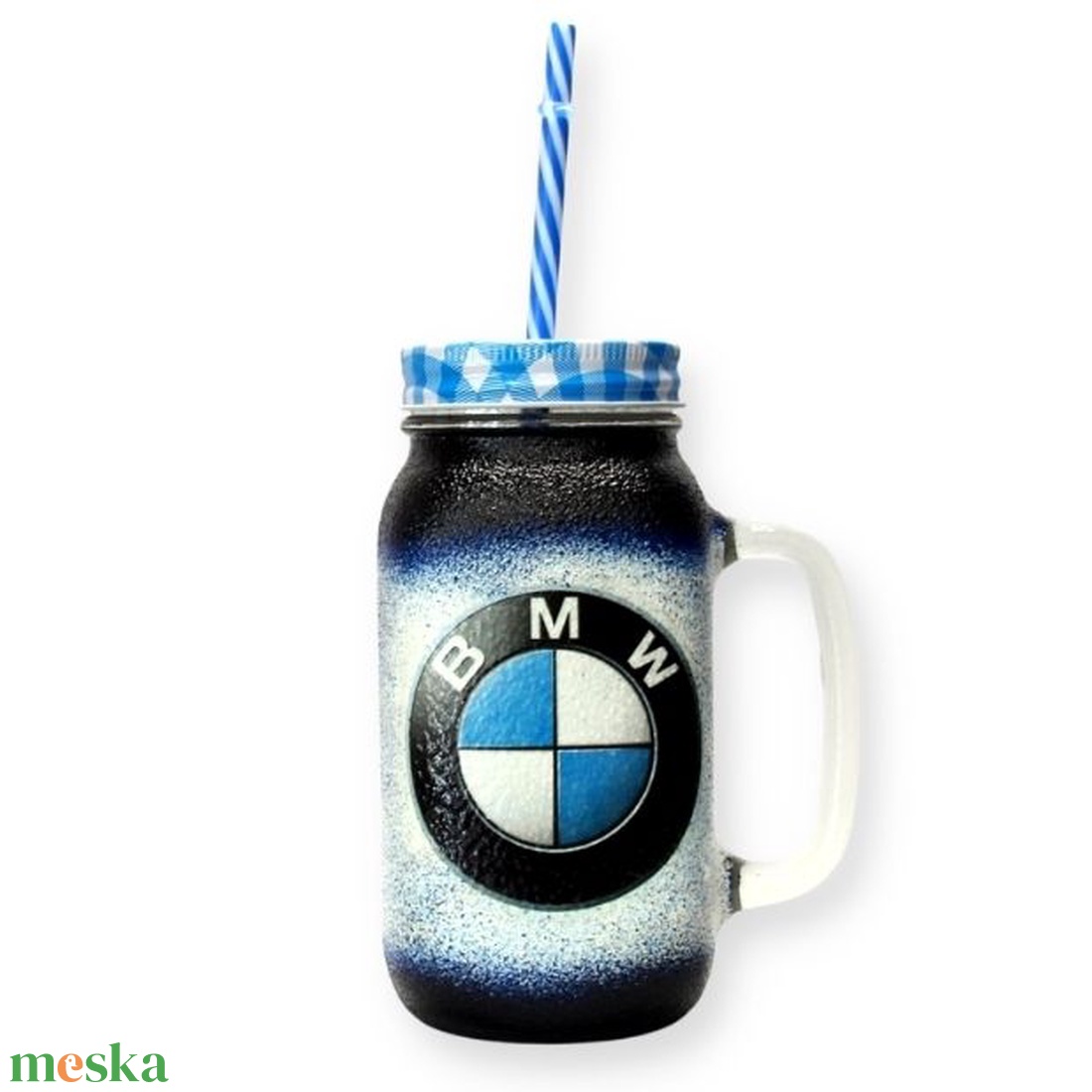 BMW üdítős pohár ; BMW rajongóknak - otthon & lakás - konyhafelszerelés, tálalás - tálalás - pohár - Meska.hu