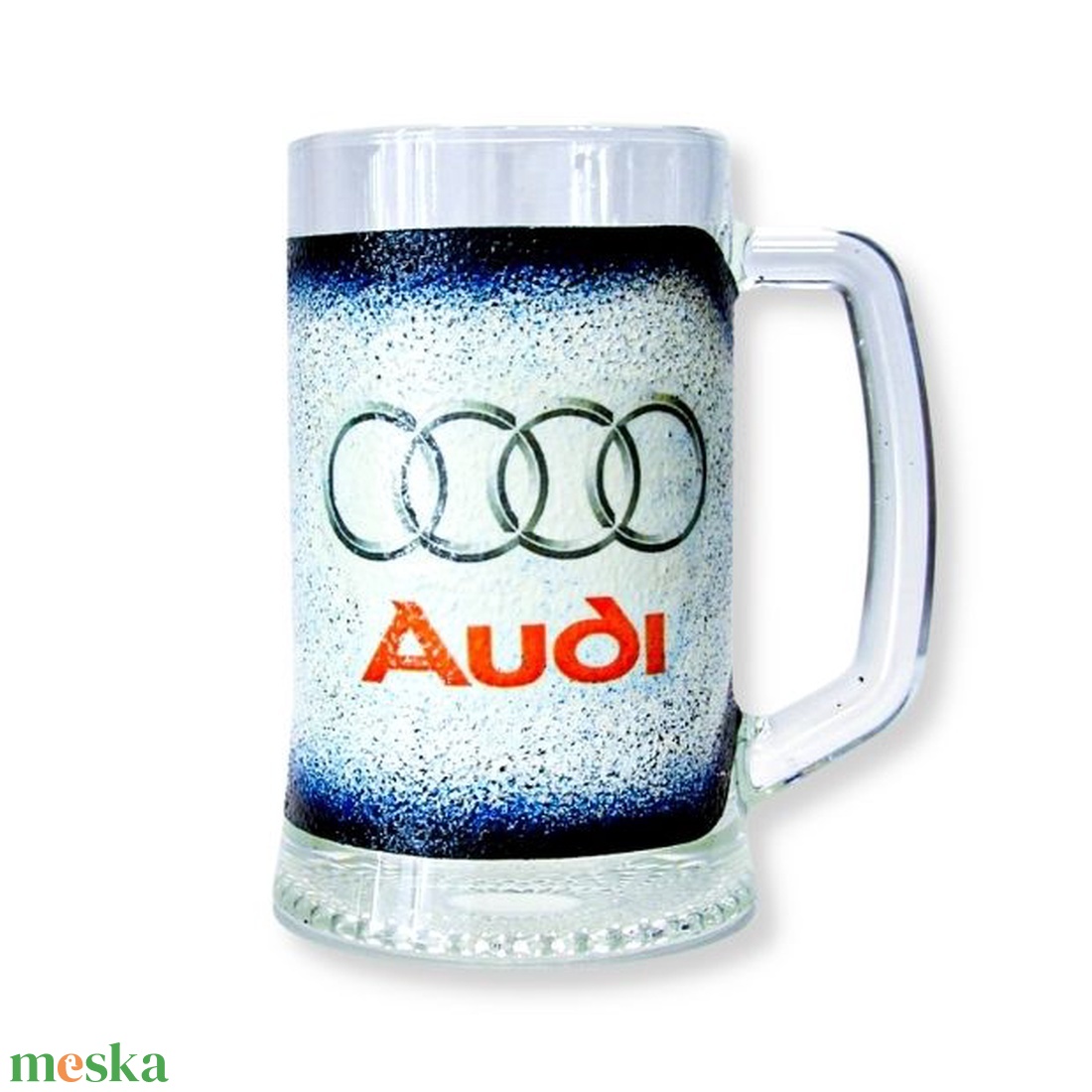 Audi söröskorsó ; Audi rajongóknak - otthon & életmód - konyhafelszerelés, tálalás - tálalás - pohár - Meska.hu