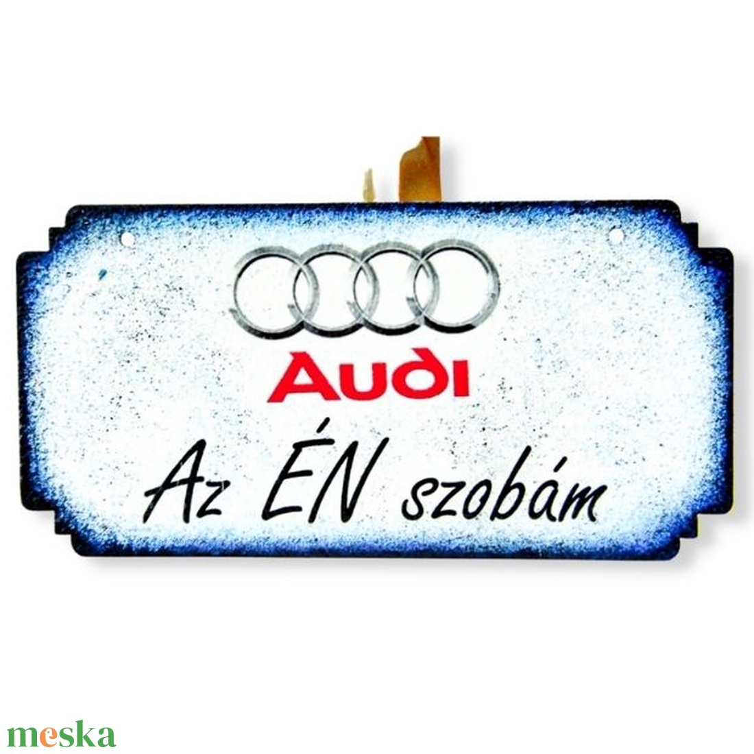 Audi ajtódísz audi rajongó fiúknak - otthon & lakás - dekoráció - fali és függő dekoráció - felirat - Meska.hu