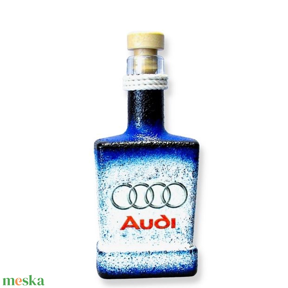 Audi whiskys üveg ; Audi rajongóknak - otthon & életmód - dekoráció - Meska.hu