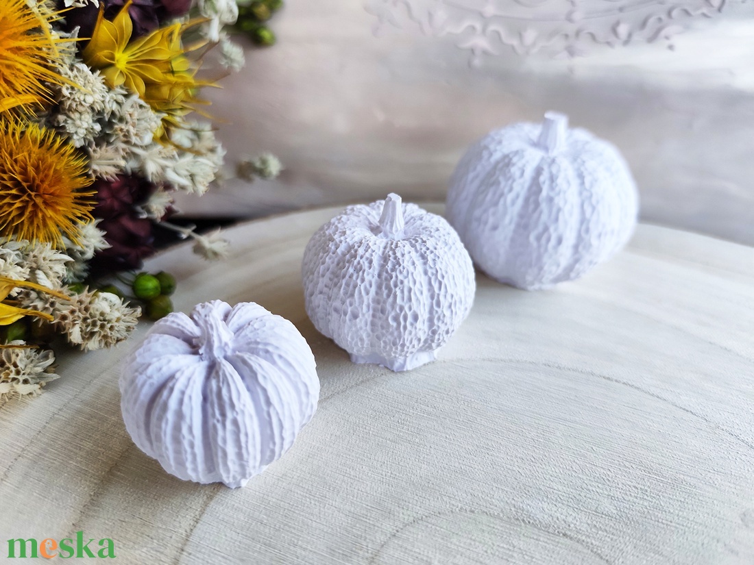 Lila tök szett - otthon & életmód - dekoráció - dísztárgy - Meska.hu