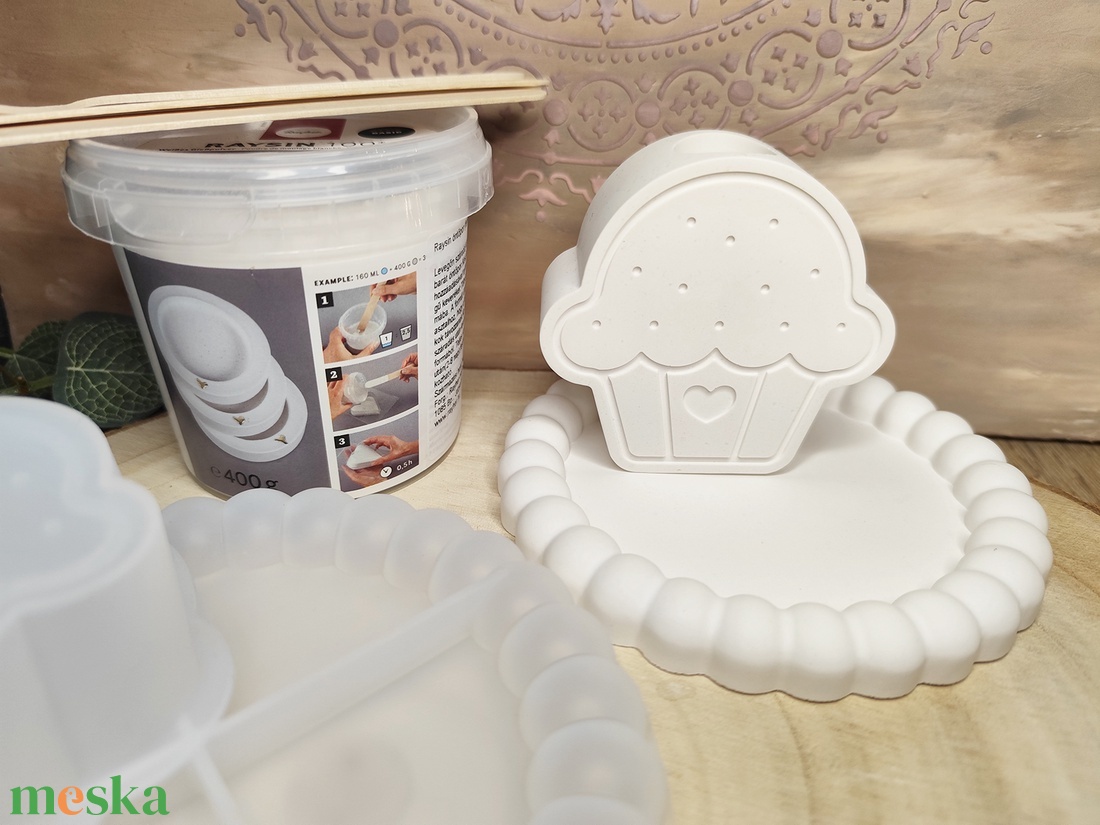 DIY kreatív csomag  Tálca és muffin - diy (csináld magad) - egységcsomag - Meska.hu