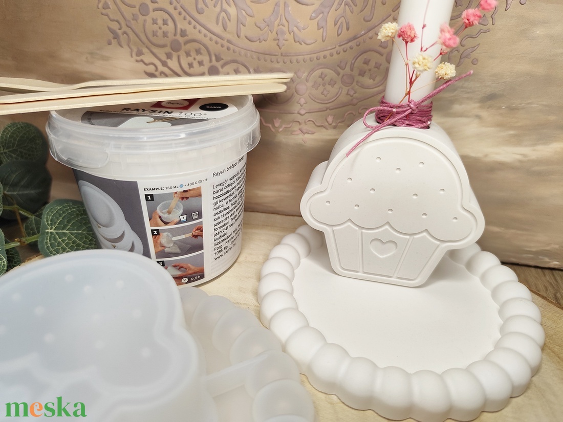 DIY kreatív csomag  Tálca és muffin - diy (csináld magad) - egységcsomag - Meska.hu