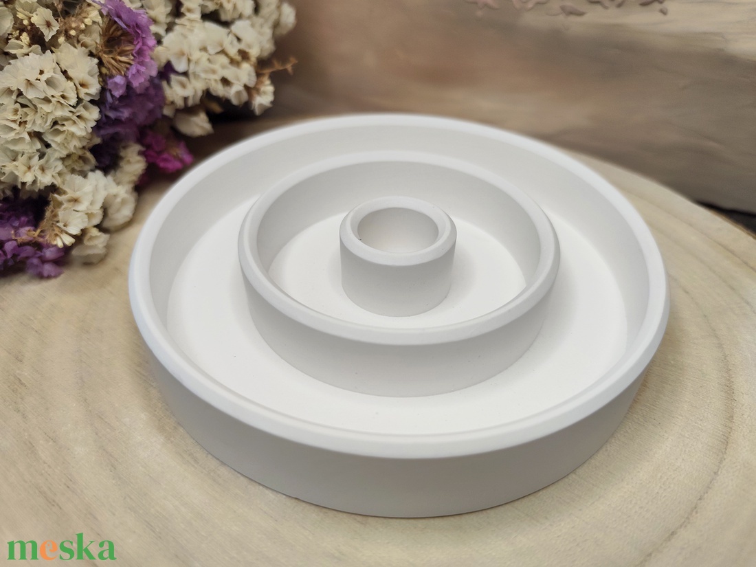 Kör gyertyatartó - esküvő - dekoráció - gyertya & gyertyatartó - Meska.hu