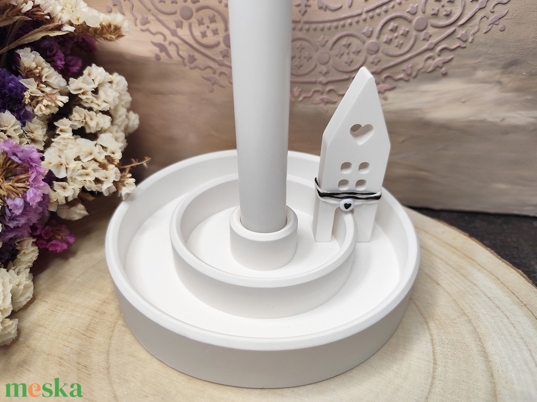 Kör gyertyatartó - esküvő - dekoráció - gyertya & gyertyatartó - Meska.hu