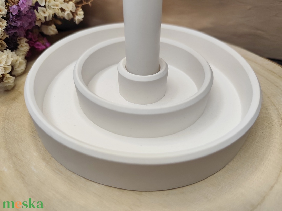 Kör gyertyatartó - esküvő - dekoráció - gyertya & gyertyatartó - Meska.hu