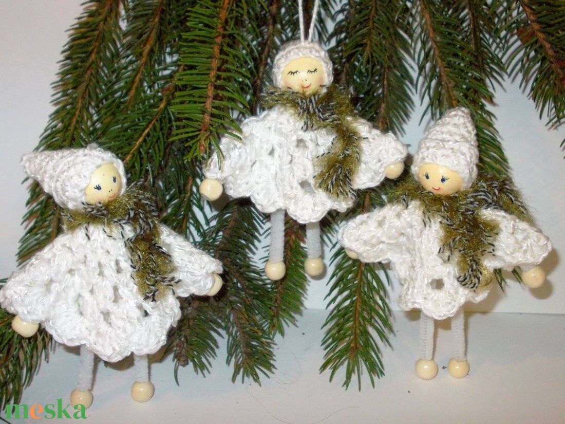 Horgolt manó - otthon & életmód - dekoráció - asztal és polc dekoráció - asztaldísz - Meska.hu