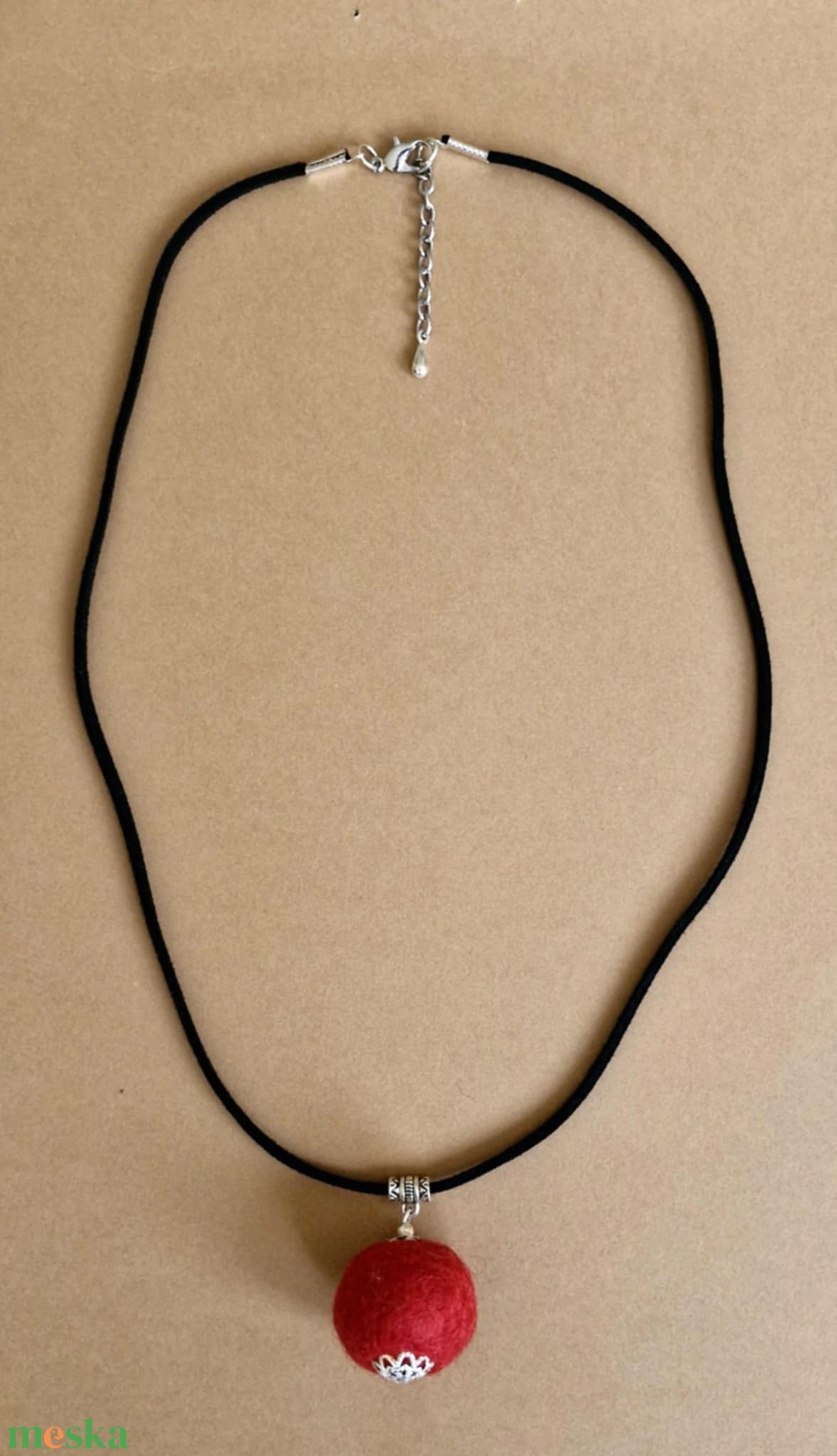 Nemezelt szett nyaklánc+fülbevaló - ékszer - nyaklánc - bogyós nyaklánc - Meska.hu
