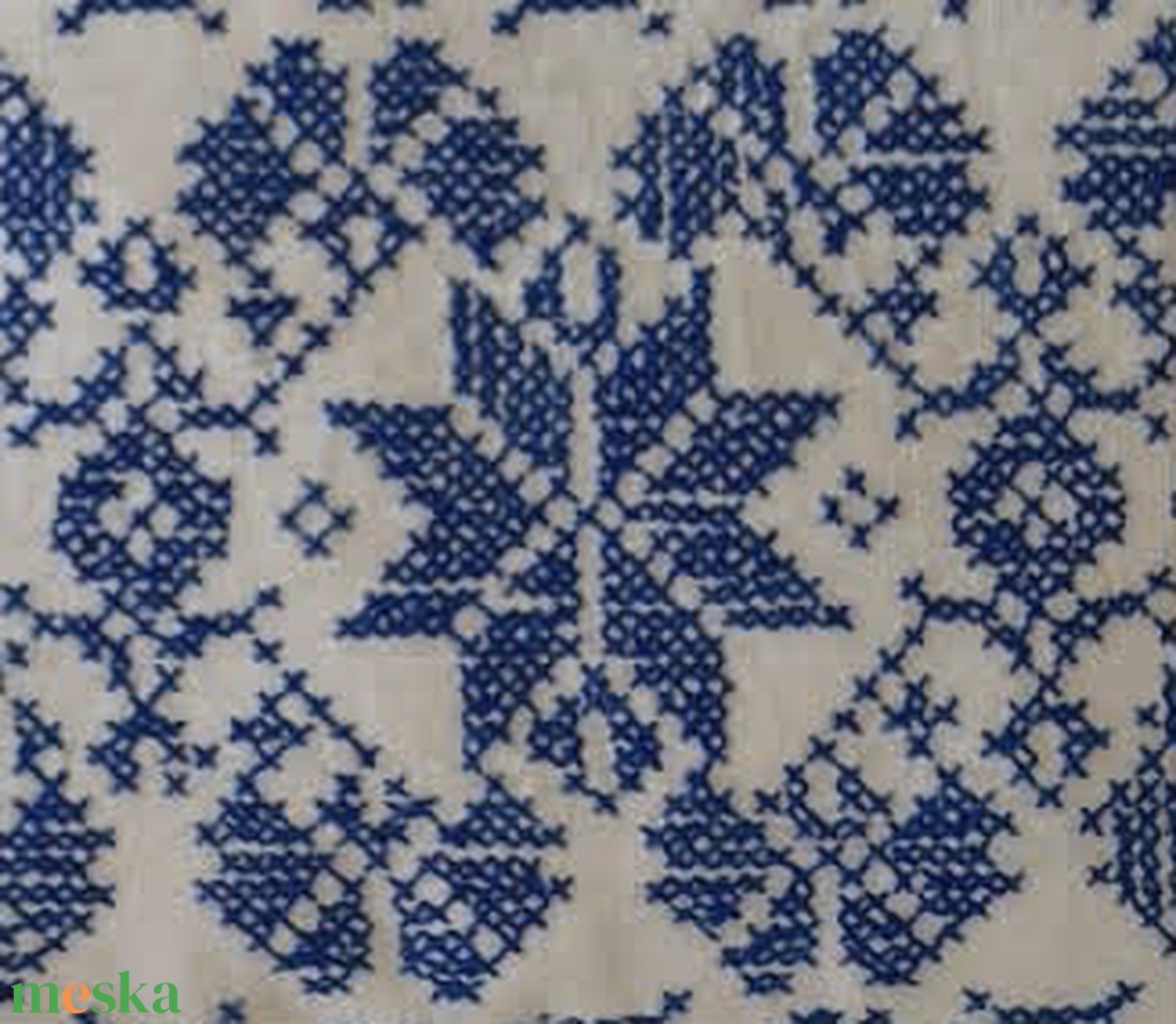 Antik háziszőttes beregi hímzett díszpárnahuzat 52x37 cm - otthon & életmód - lakástextil - párna & párnahuzat - díszpárnahuzat - Meska.hu