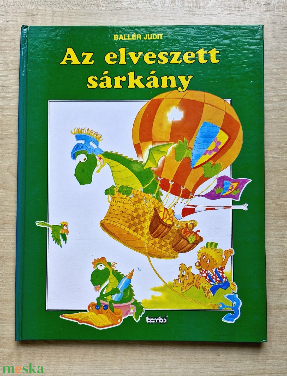 Retró Bembo Mesekönyv � Az Elveszett Sárkány, Ritka Első Kiadás (1993) - könyv & zene - könyv - Meska.hu