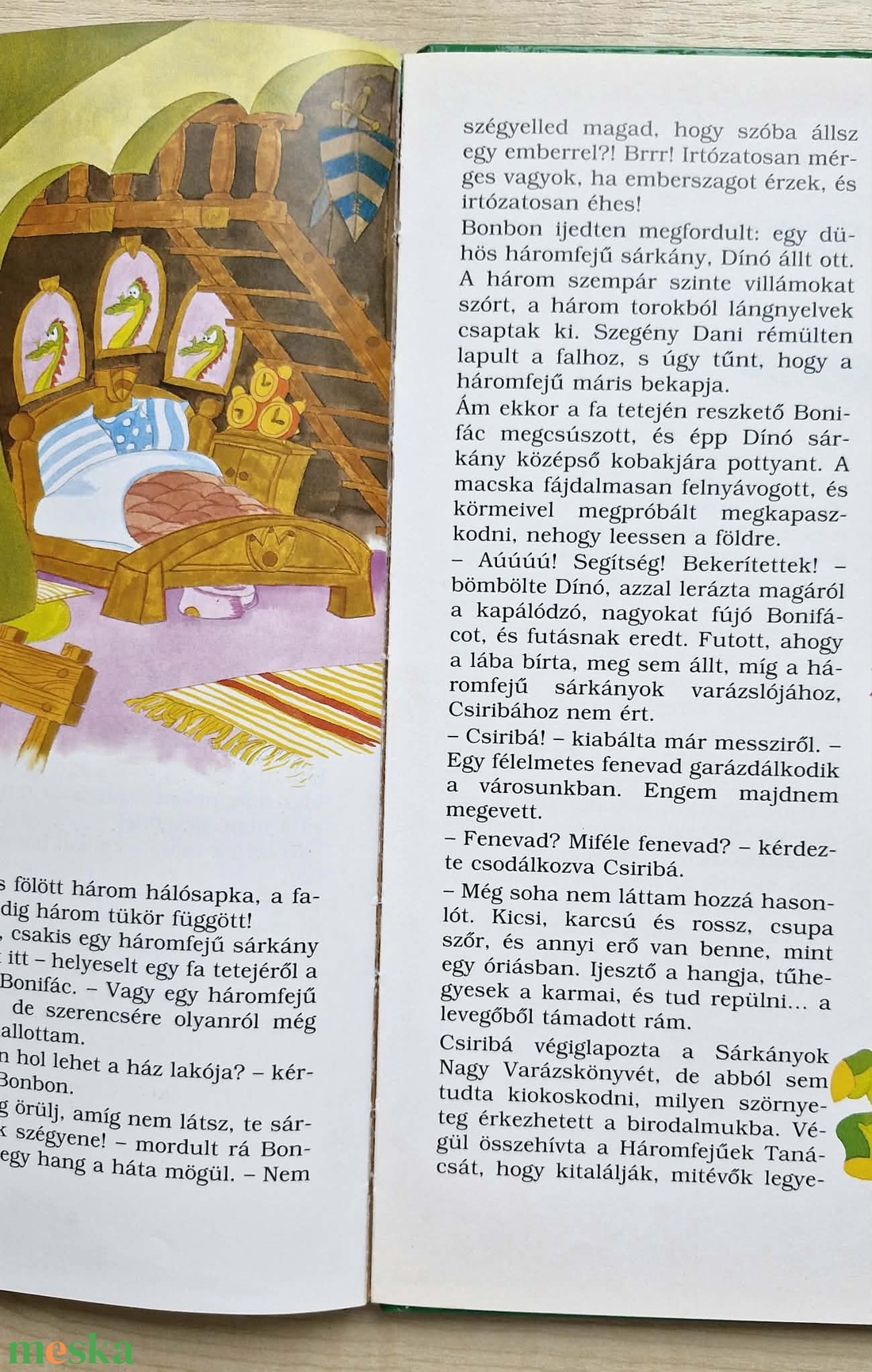 Retró Bembo Mesekönyv � Az Elveszett Sárkány, Ritka Első Kiadás (1993) - könyv & zene - könyv - Meska.hu