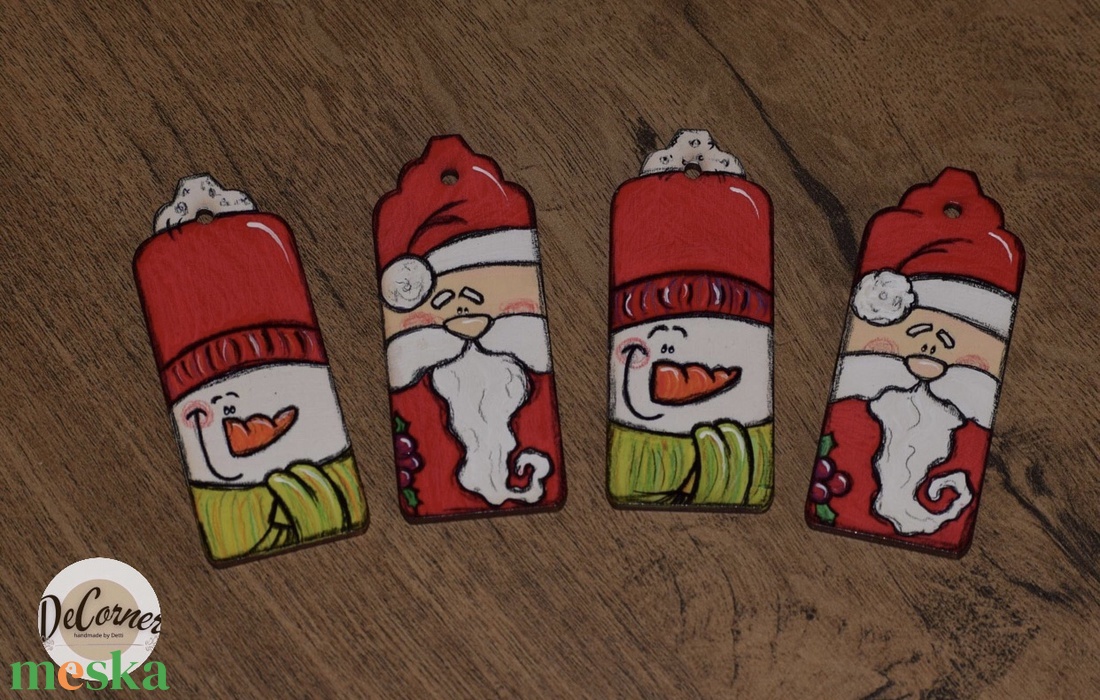 Karácsonyfadísz  - karácsony - karácsonyi lakásdekoráció - karácsonyfadíszek - Meska.hu