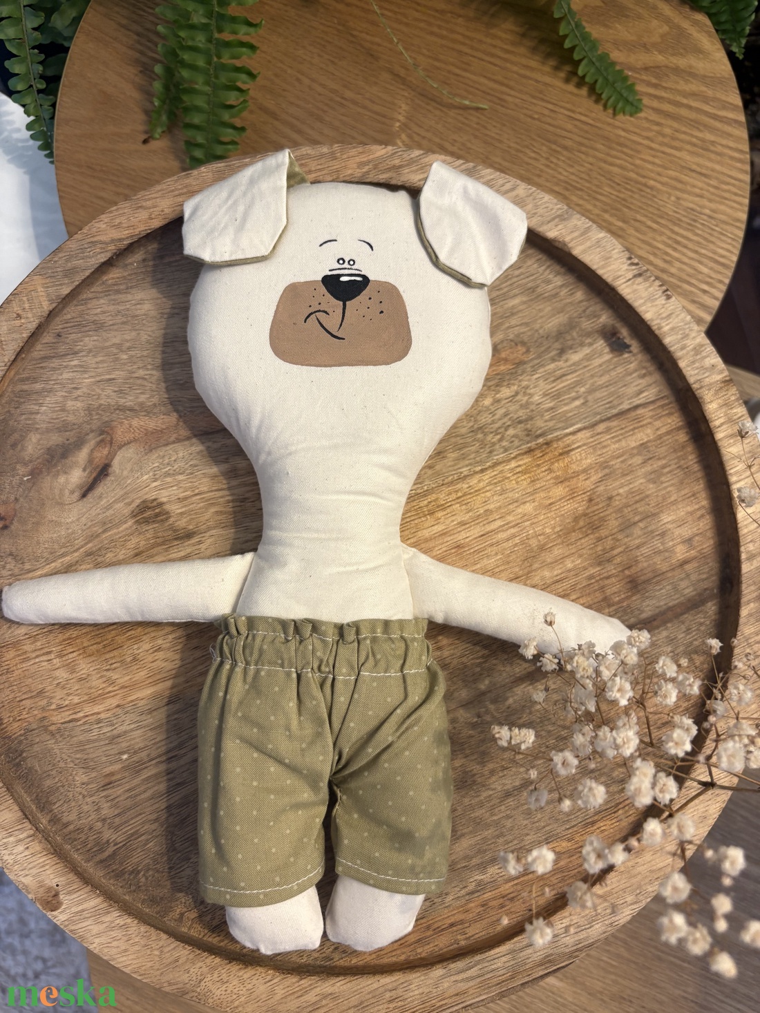 Plüss kutyus - játék & sport - plüssállat & játékfigura - kutya - Meska.hu