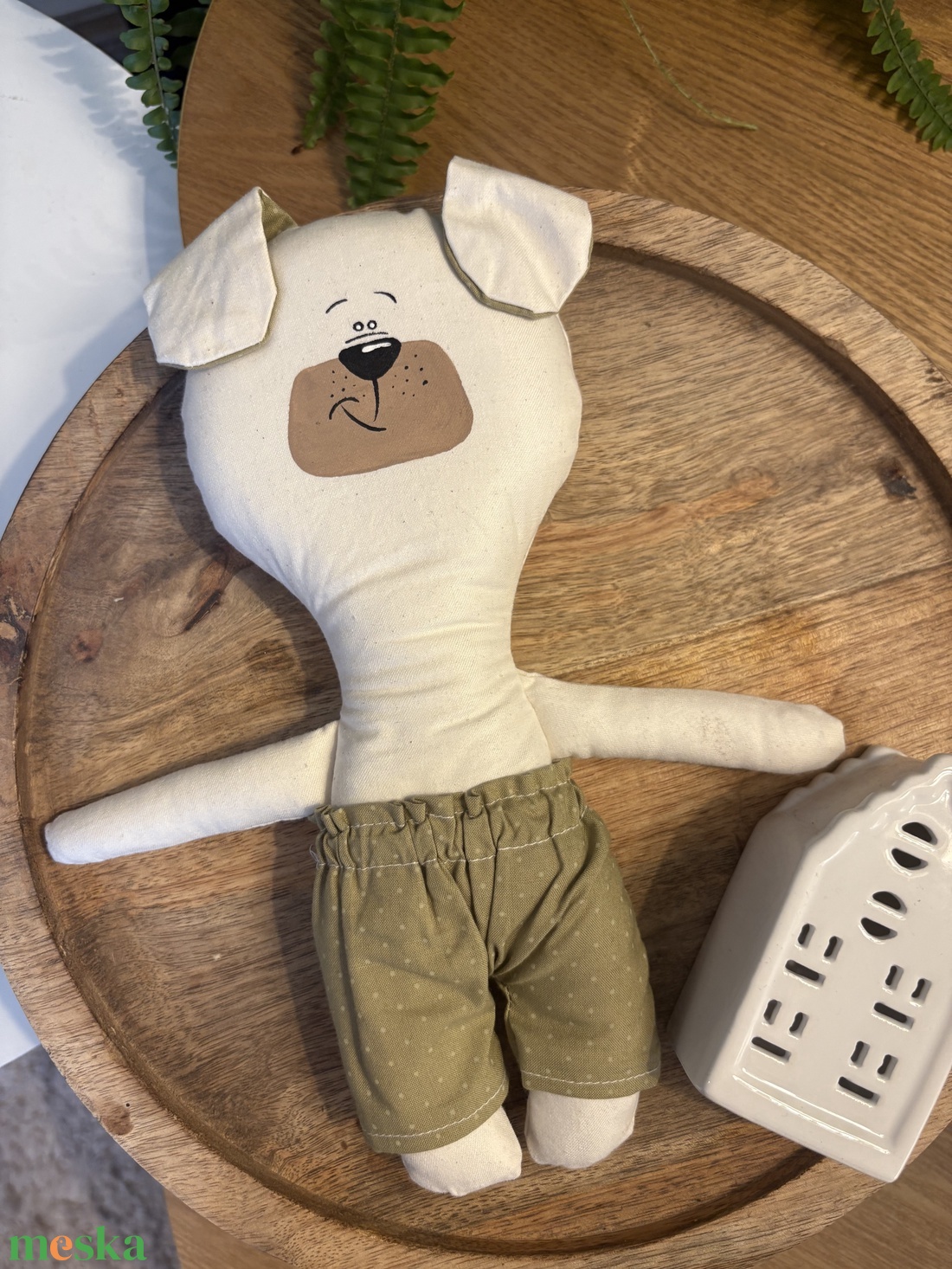 Plüss kutyus - játék & sport - plüssállat & játékfigura - kutya - Meska.hu