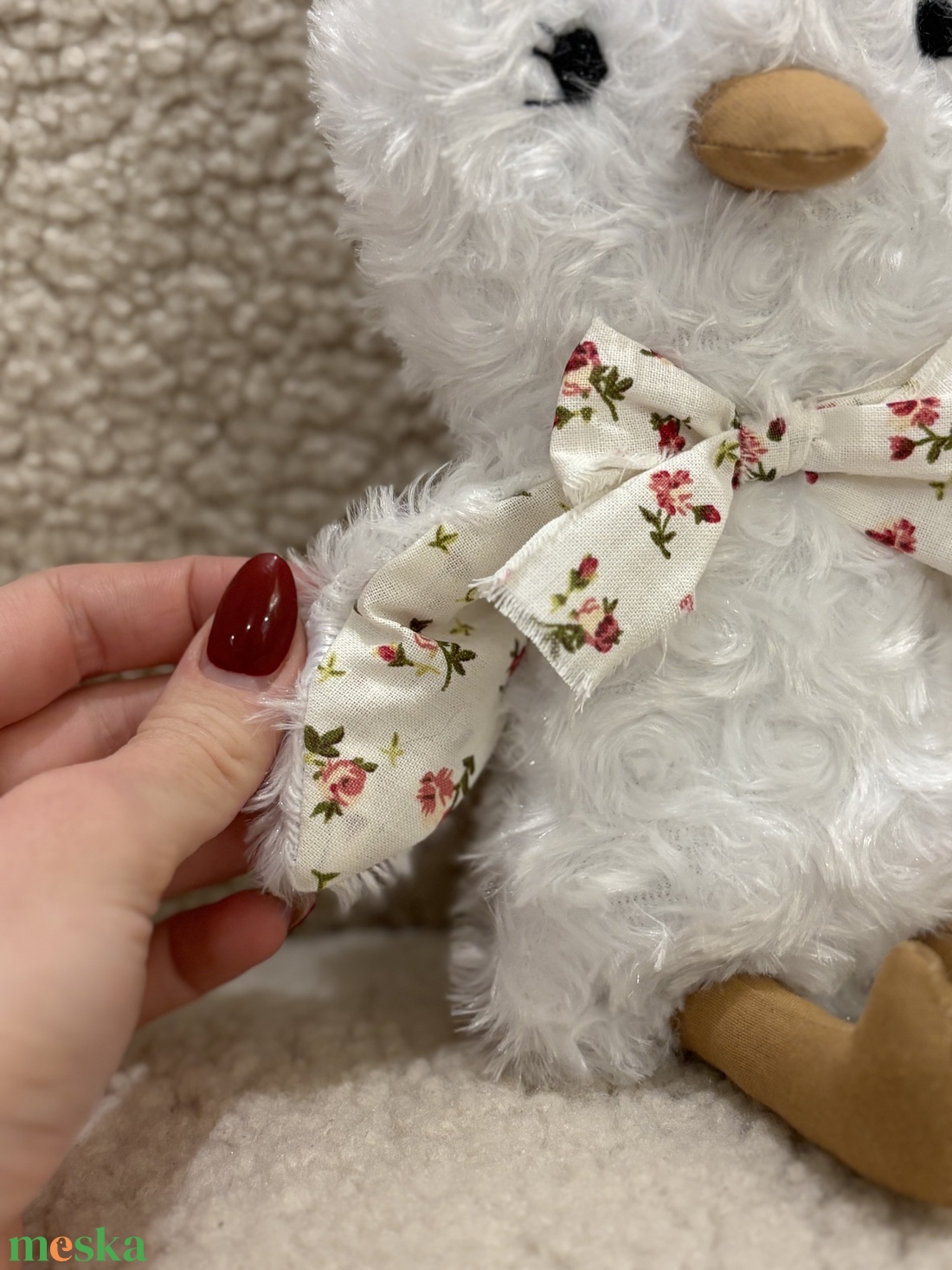 Pihe-puha madárka - játék & sport - plüssállat & játékfigura - madár - Meska.hu